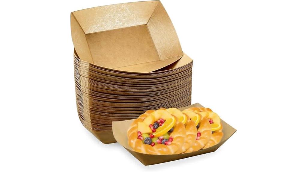 100 pack heavy duty trays