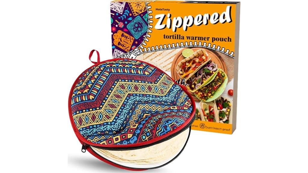 10 inch burrito pouch