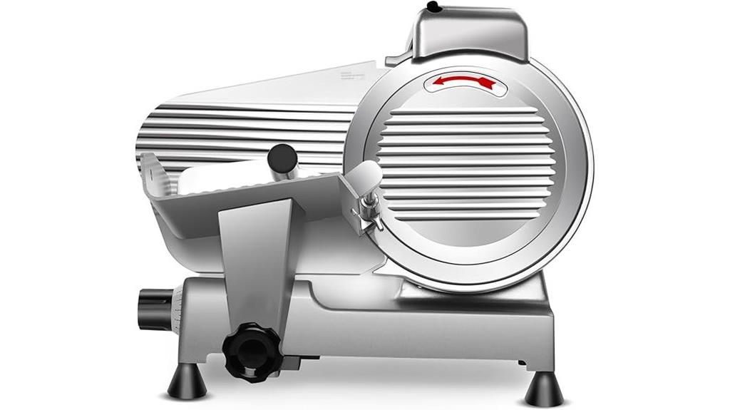 10 inch commercial steel slicer