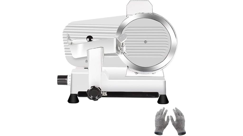 10 inch electric meat slicer