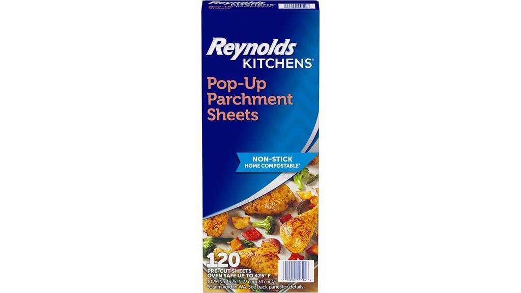 120 sheets parchment paper