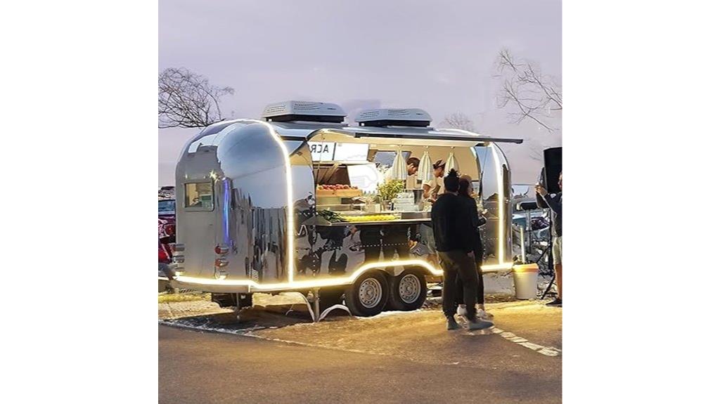 13 foot food trailer truck