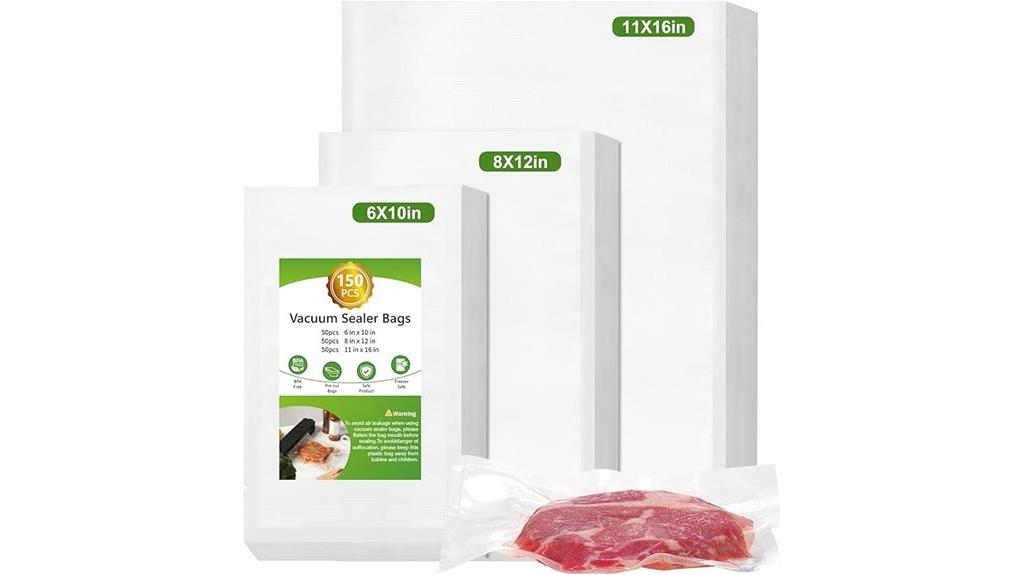 150 piece multi size bags