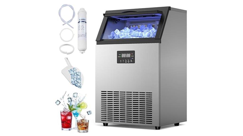 150 pound daily ice maker