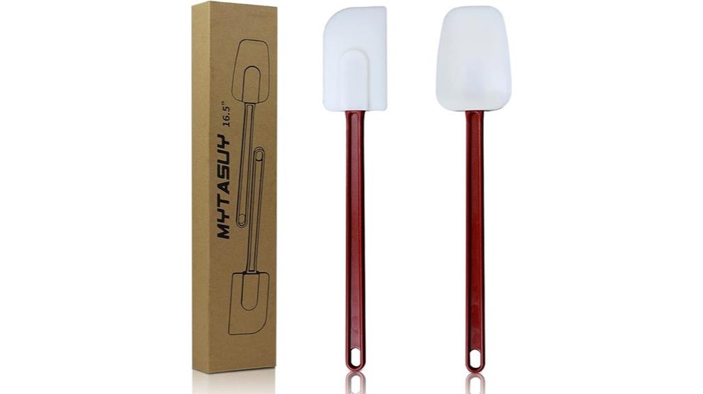 16 5 inch silicone spatulas