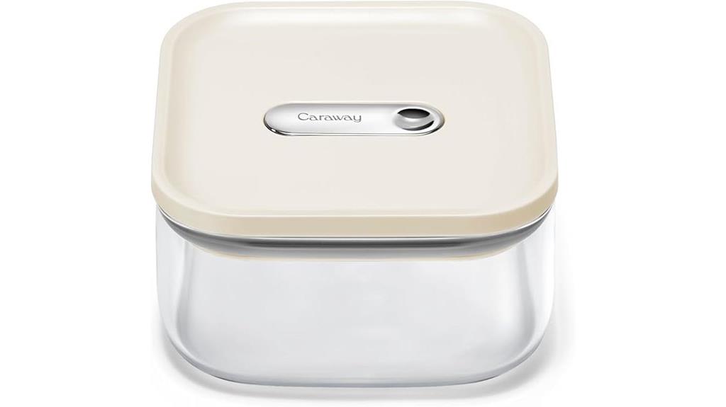 1 quart glass container