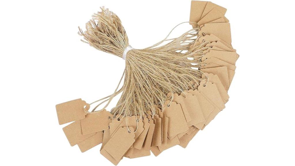 200 kraft price tags
