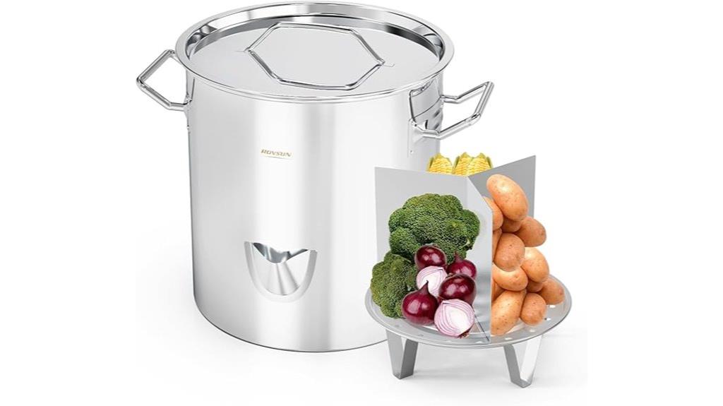 20qt stainless steel steamer