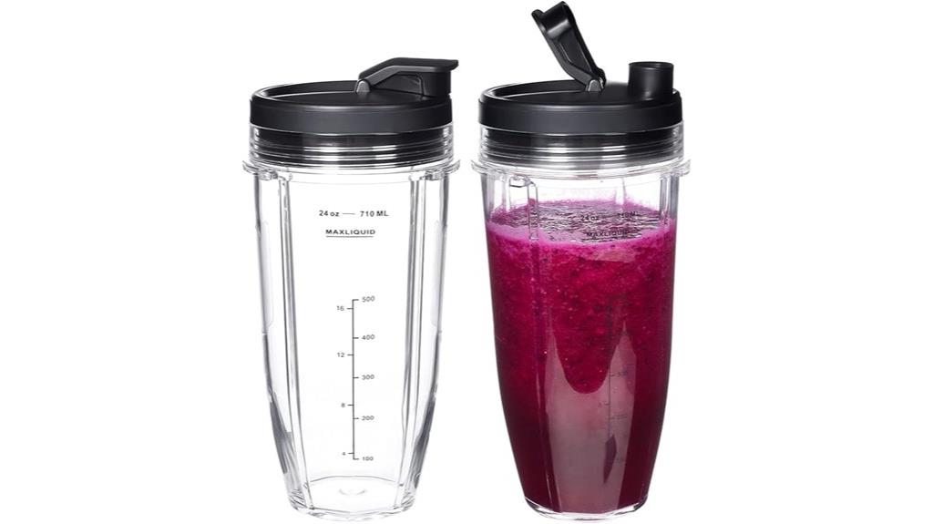 24oz blender cup set