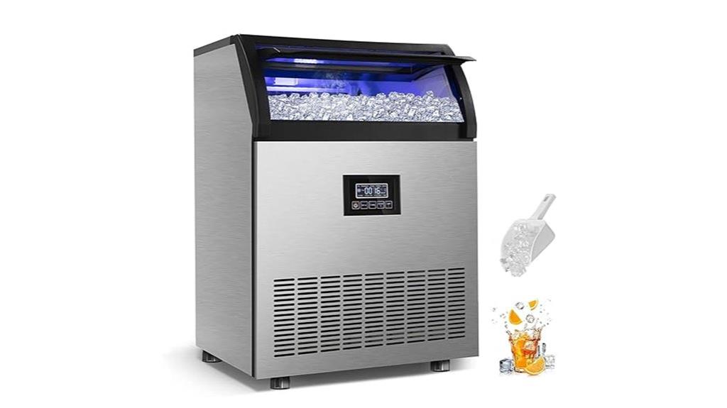 250lbs commercial ice maker