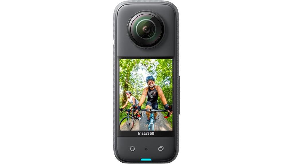 360 degree waterproof action camera