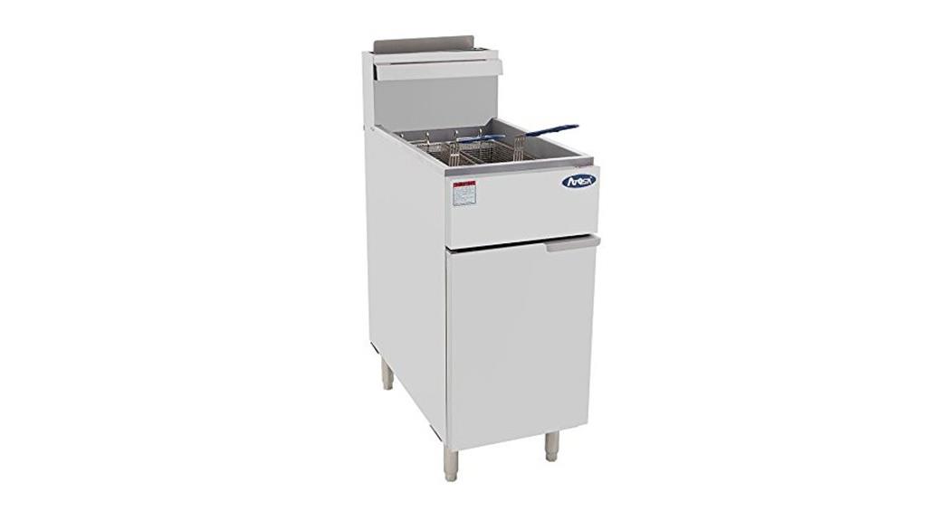 40 lb free standing fryer