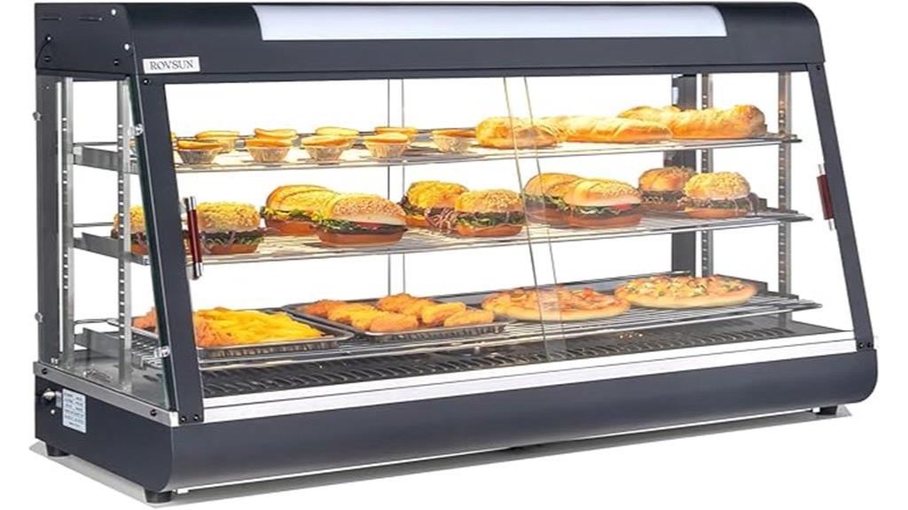 48 inch countertop food warmer