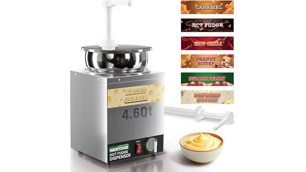 4 6 quart cheese dispenser