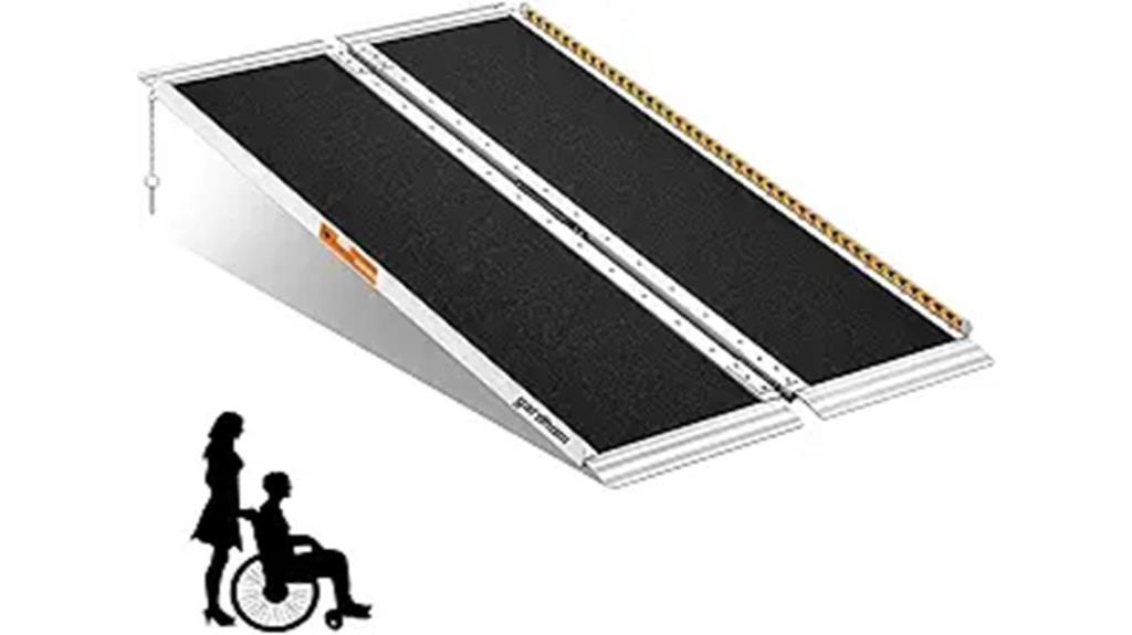 4 foot aluminum portable ramp
