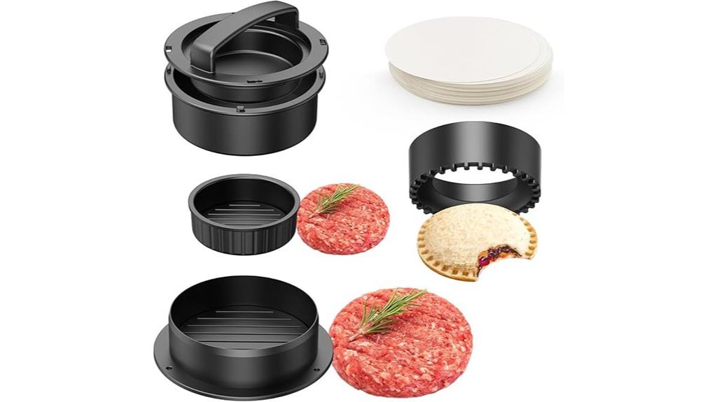 4 in 1 burger mold
