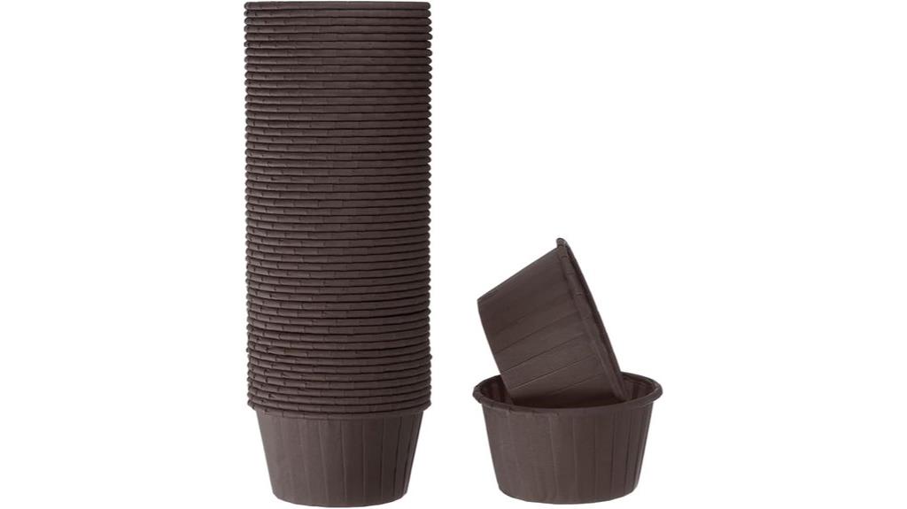 50 pack paper cupcake liners