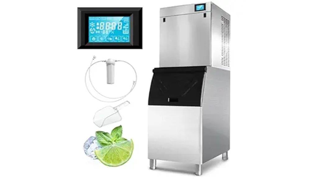 600lbs commercial ice maker