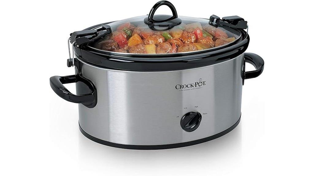 6 quart oval slow cooker