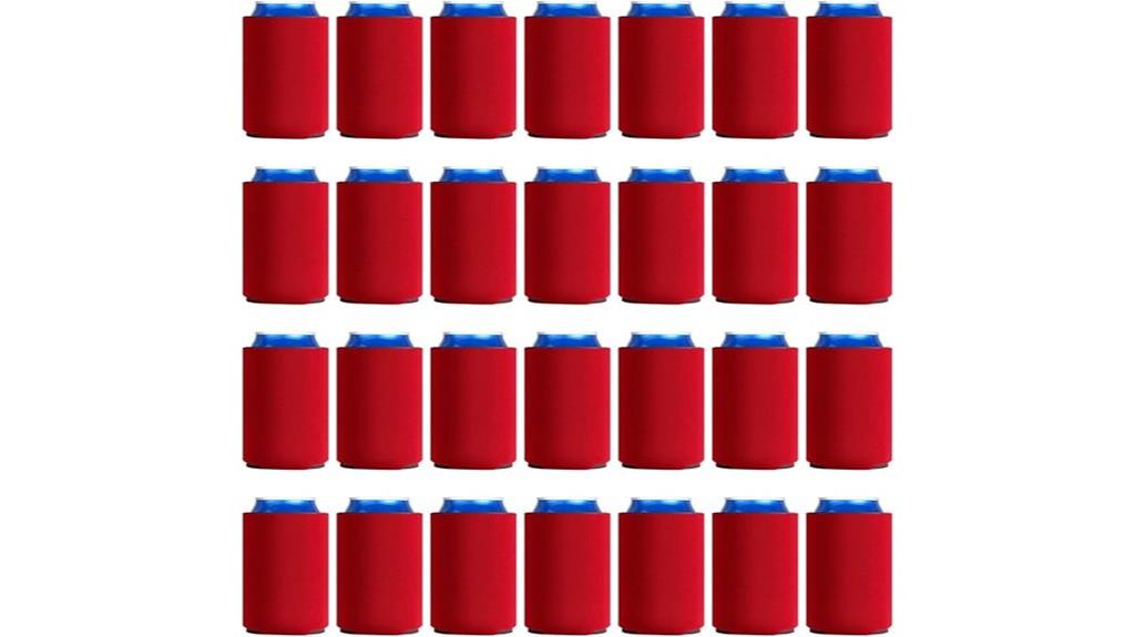 80 piece soda can sleeves