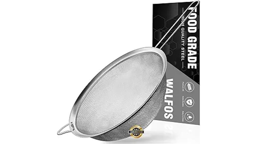 9 inch walfos mesh strainer