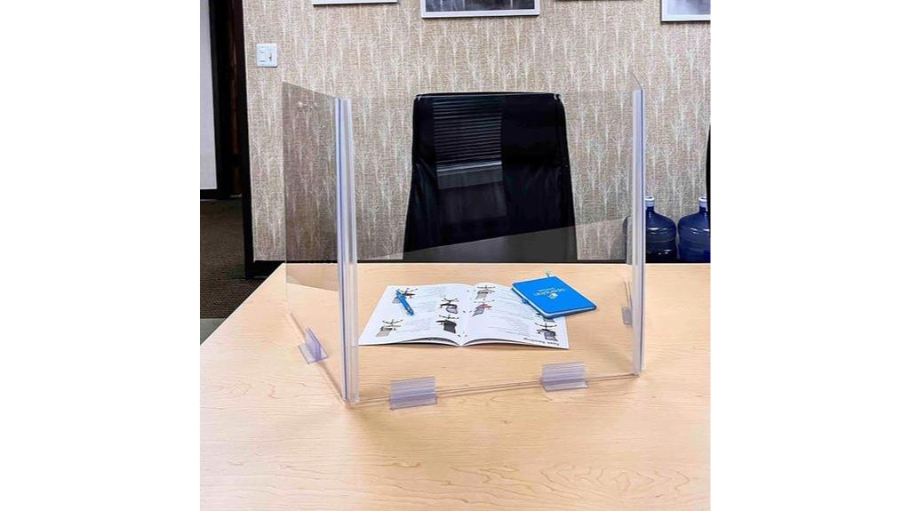 acrylic sneeze guard pack