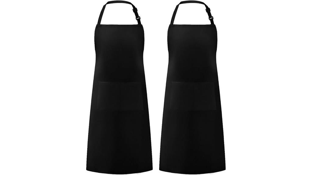 adjustable cooking apron pockets