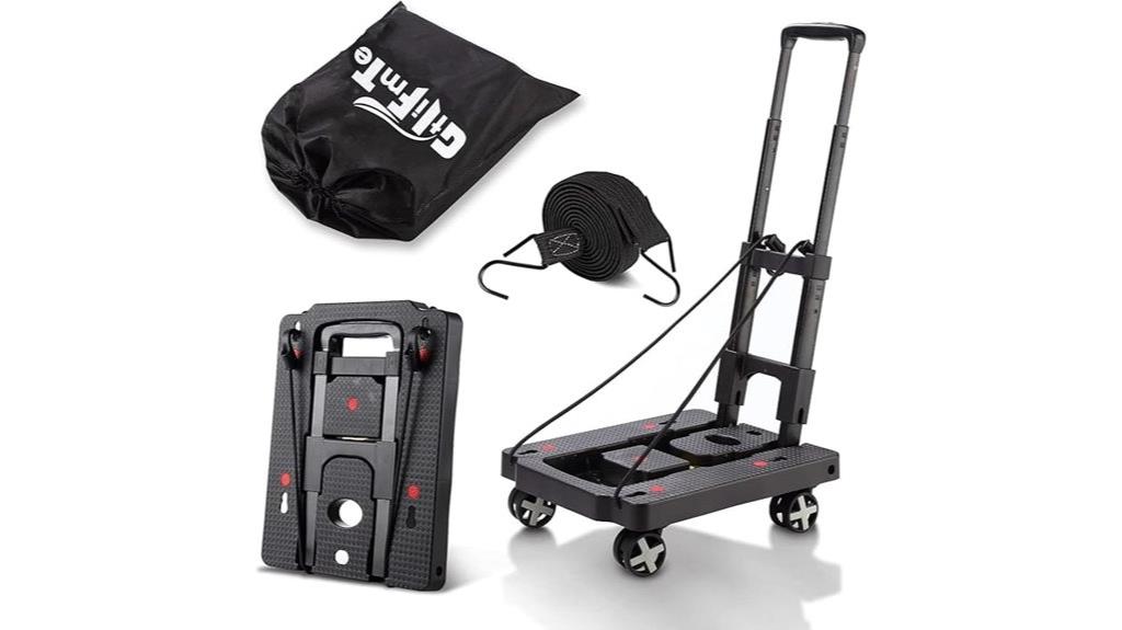 adjustable folding hand truck