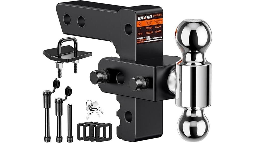 adjustable locking hitch