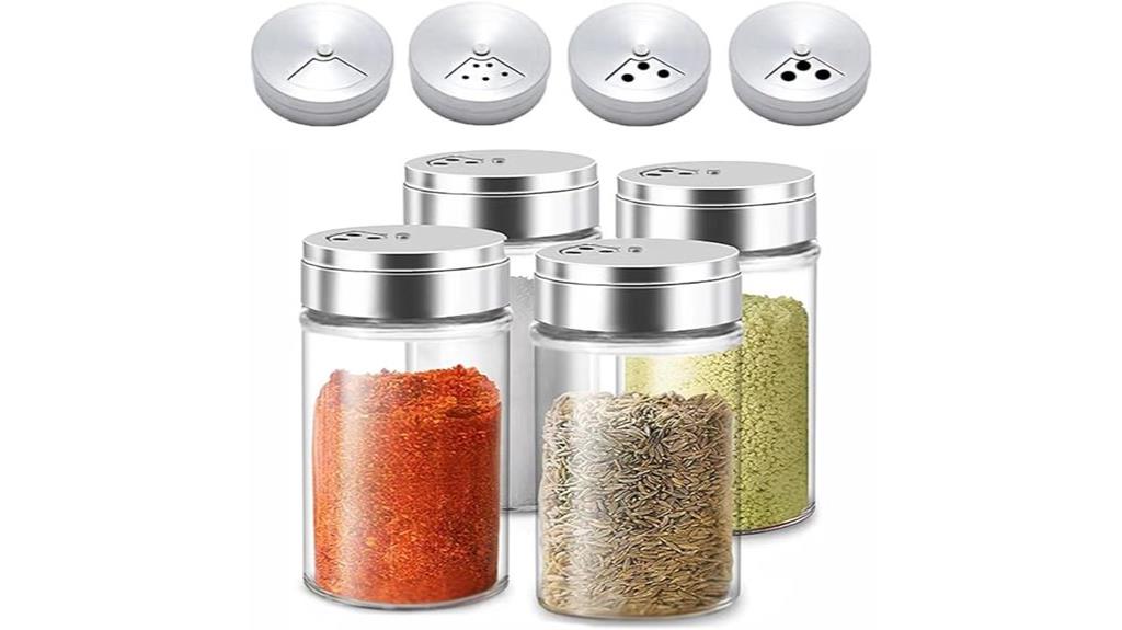 adjustable pour hole shakers