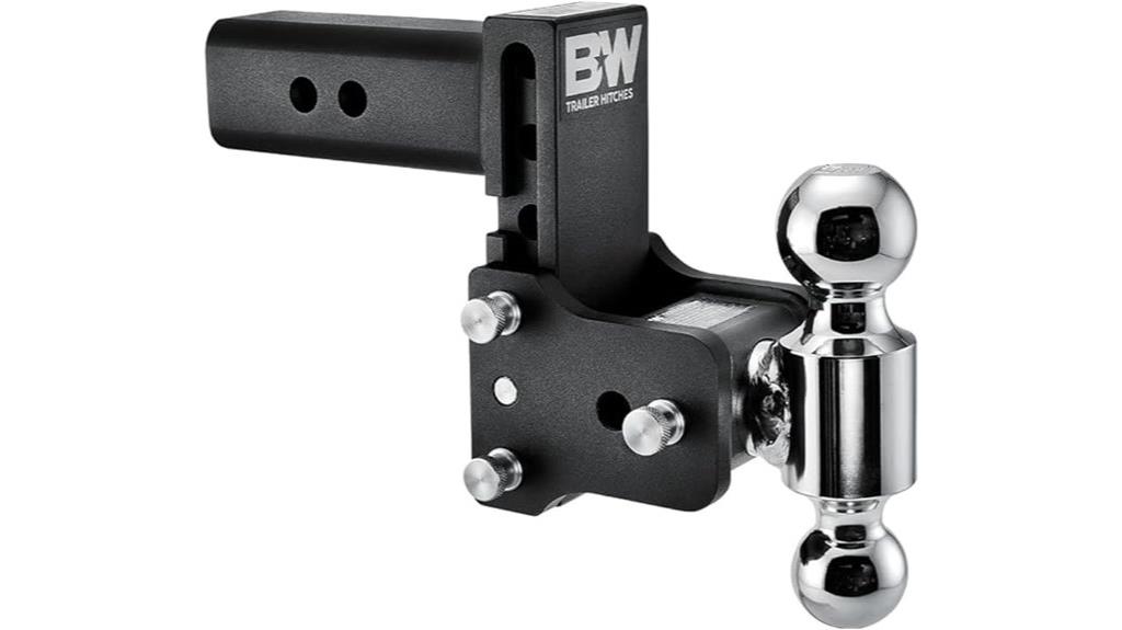 adjustable trailer hitch ball