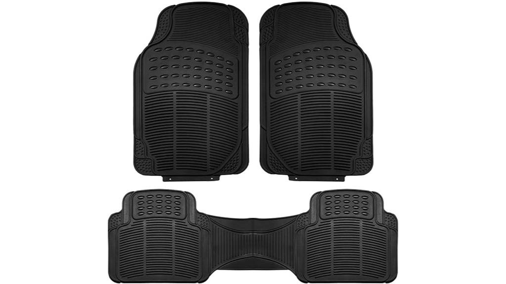 all weather floor mat set