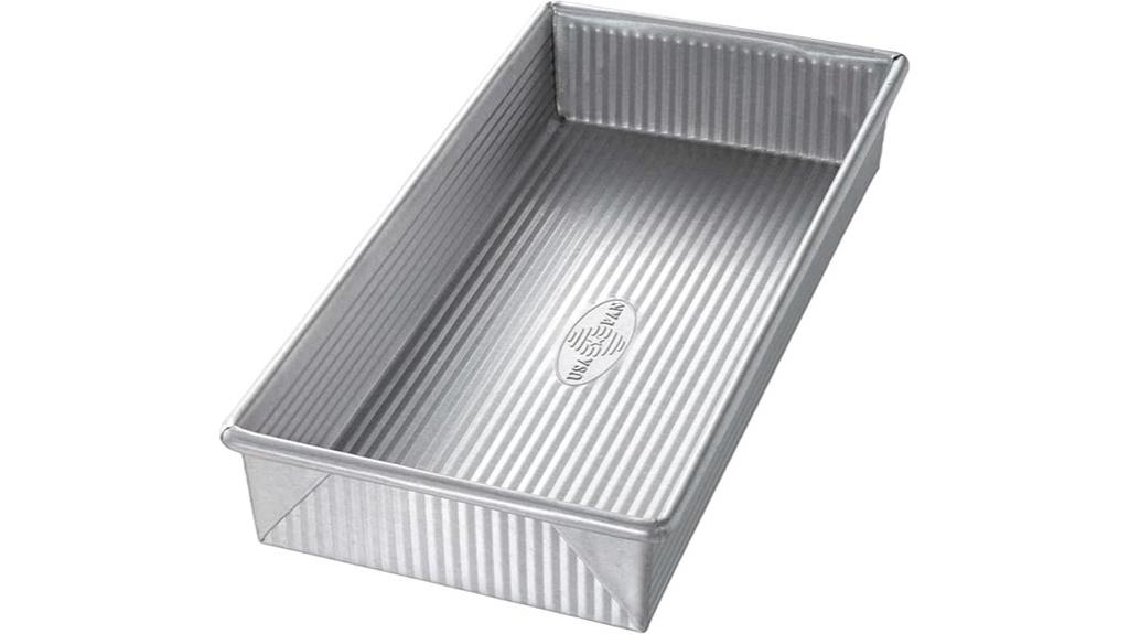 aluminized steel biscotti pan