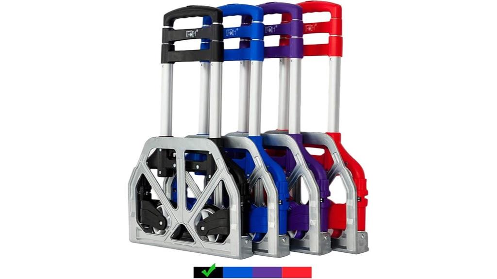 aluminum folding hand truck