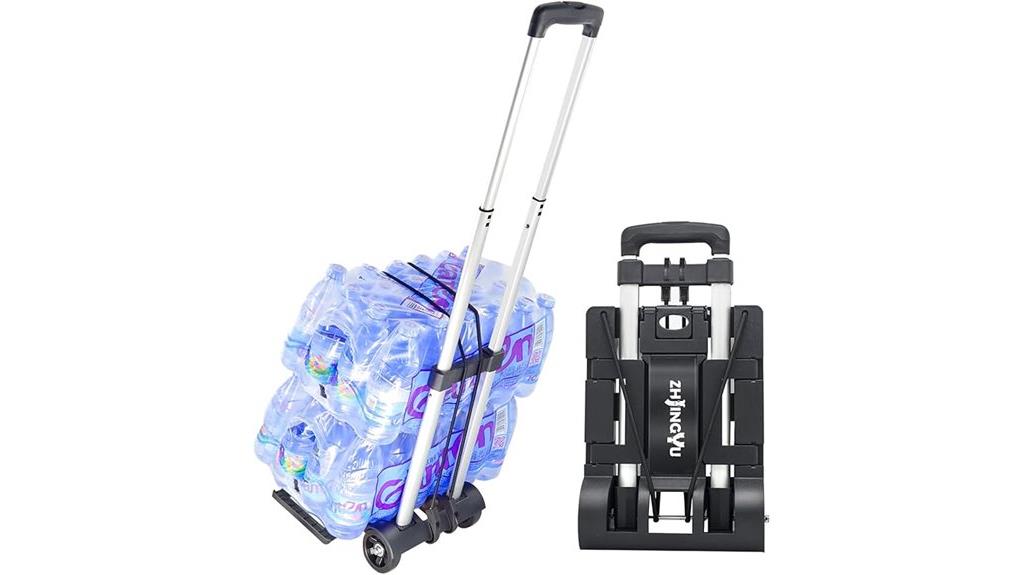 aluminum folding hand truck