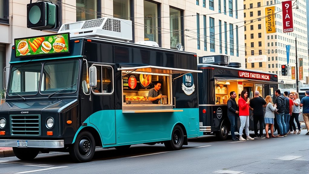 analyze local food truck competition