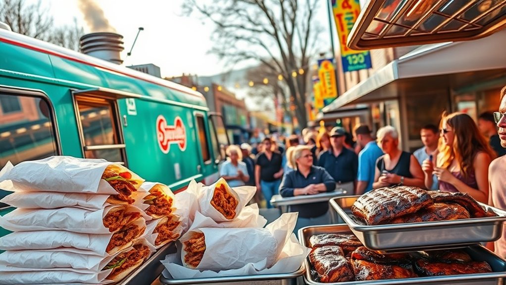 asheville bbq food trucks
