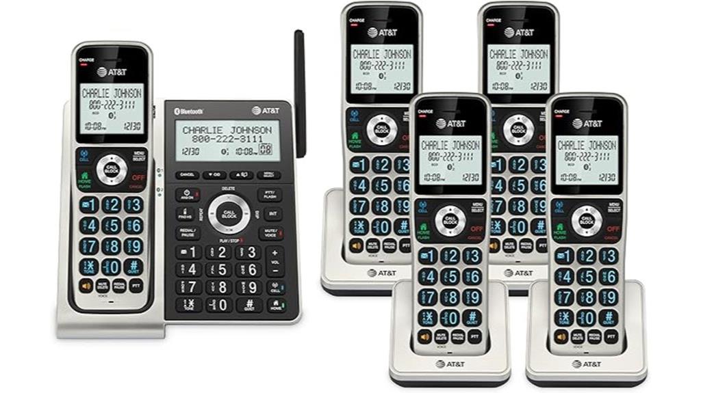 at t cordless phone system
