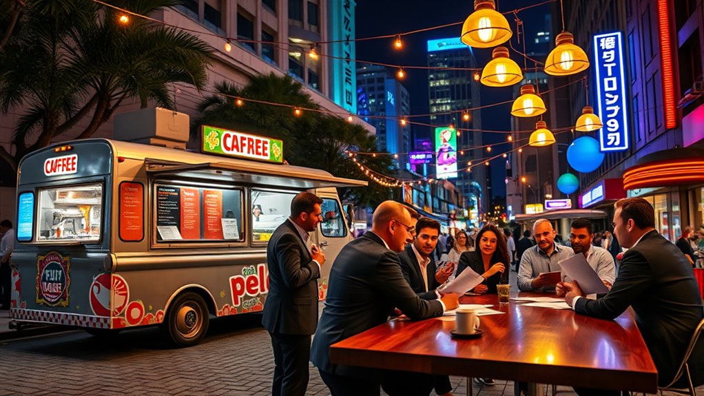 attracting food truck investors