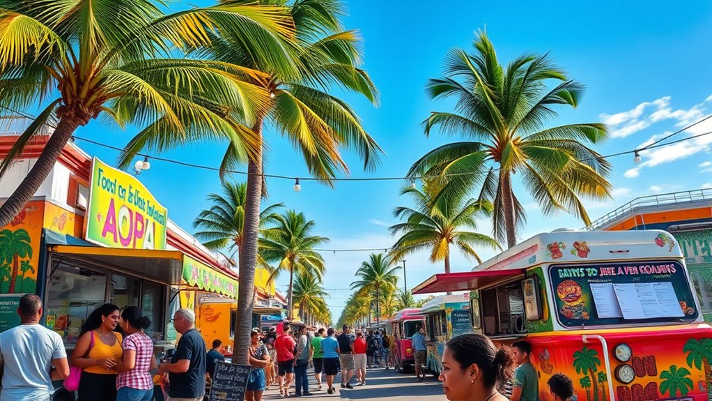 authentic caribbean street food