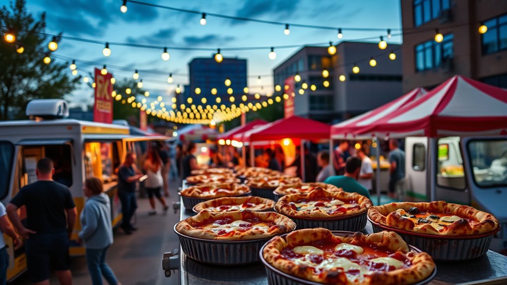 authentic diverse street pizzas