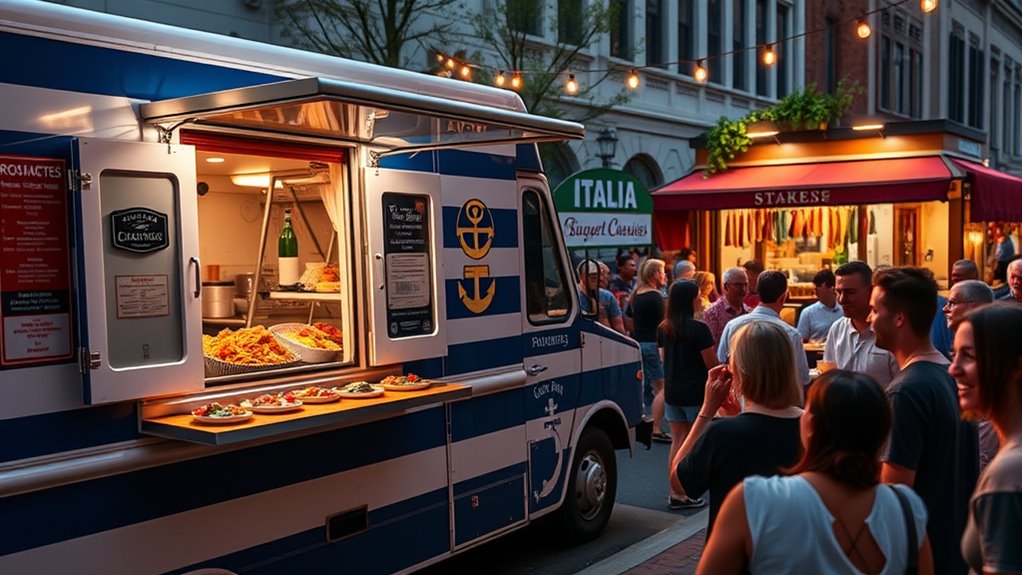 authentic italian street cuisine