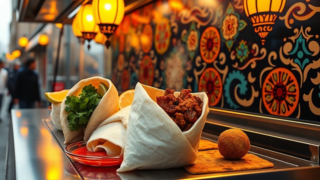 authentic middle eastern wraps