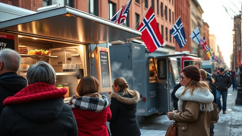 authentic scandinavian street cuisine