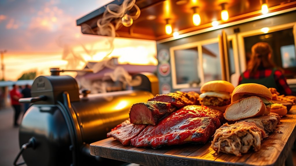 authentic smoked bbq flavors