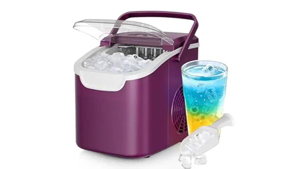auto cleaning countertop ice maker