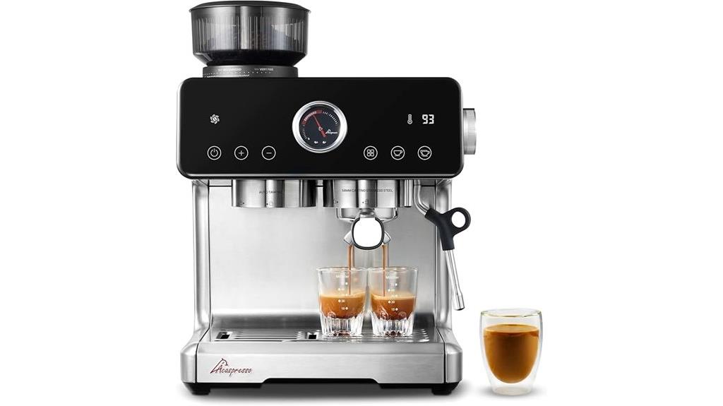 automatic espresso machine grinder