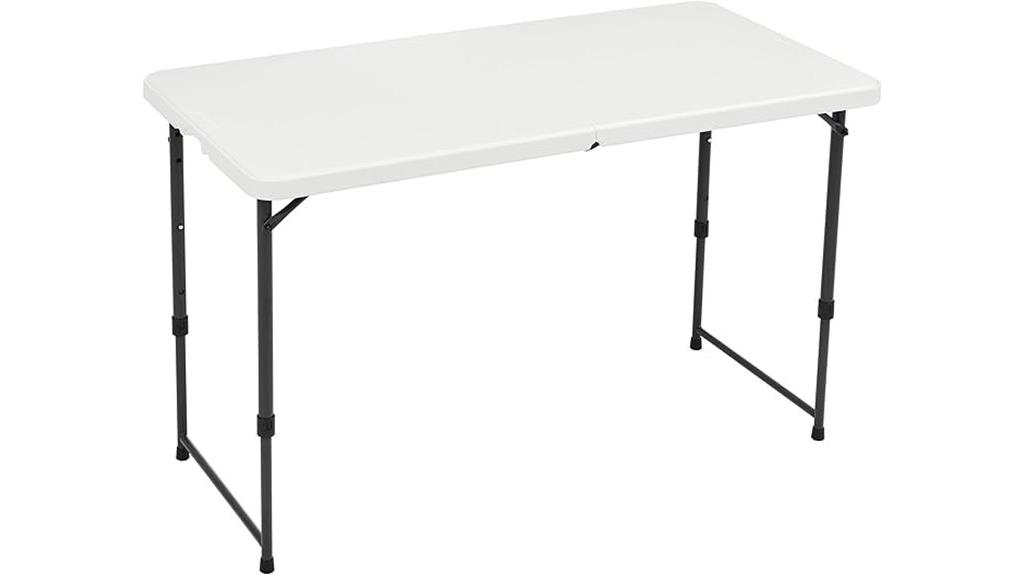 basic foldable dining table