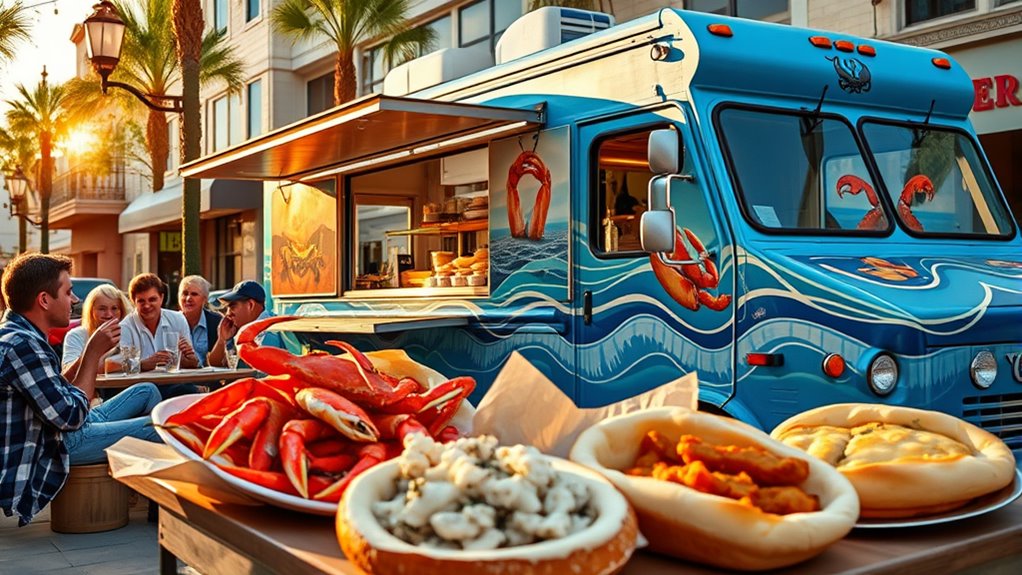 bay inspired seafood flavors