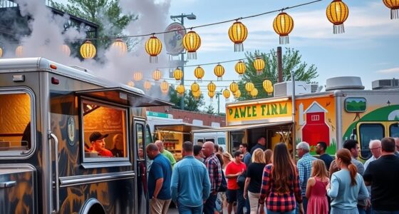bbq and prairie food trucks